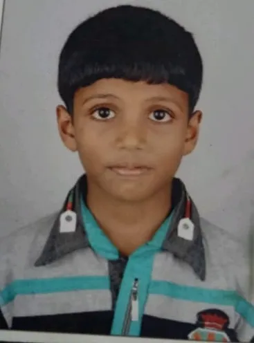Srujan aged about six