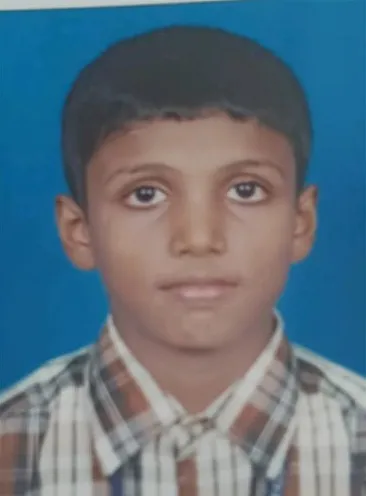 Srujan aged about ten